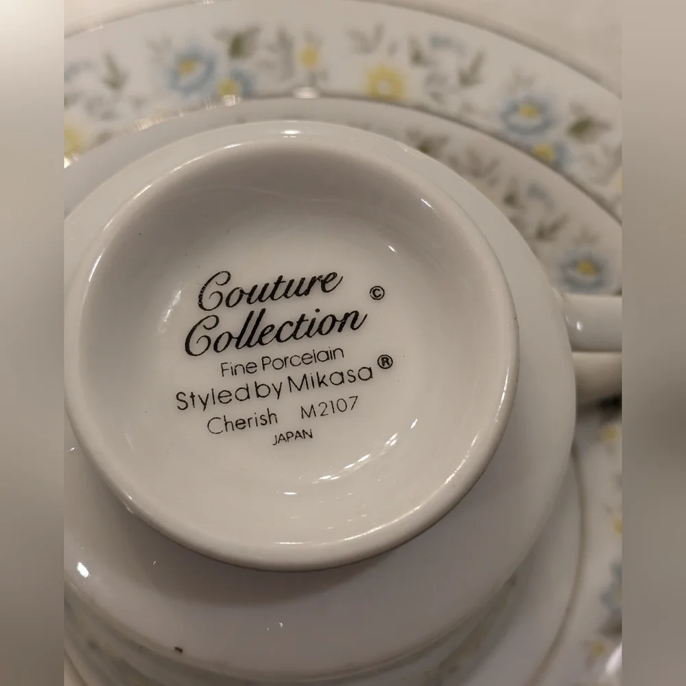 Couture Collection The Porcelain Styled By Mikasa Set of 3